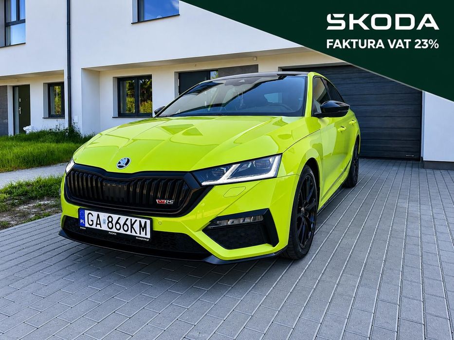 Skoda Octavia Octavia RS FAKTURA VAT 23% FV-VAT 23% FAKUTRA FV I właściciel