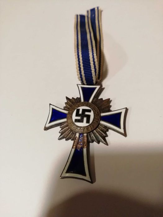 Medalha Mothercross Bronze 1938 Alemanha 3º Reich WW2