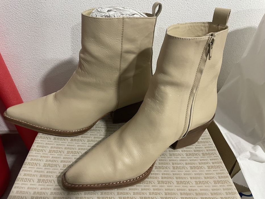 Botas beges BRONX
