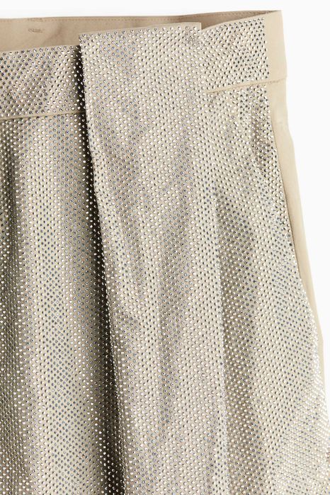 Stella McCartney H&M Spodnie z nogawką barrel r.32