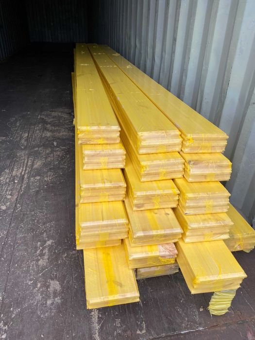 Deska podłogowa sosna Gruba 25x165mm Pióro-Wpust na końcach. Wieluń