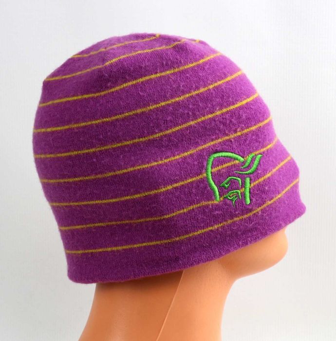 Norrona /29 Thin Striped czapka turystyczna 100% merino wool