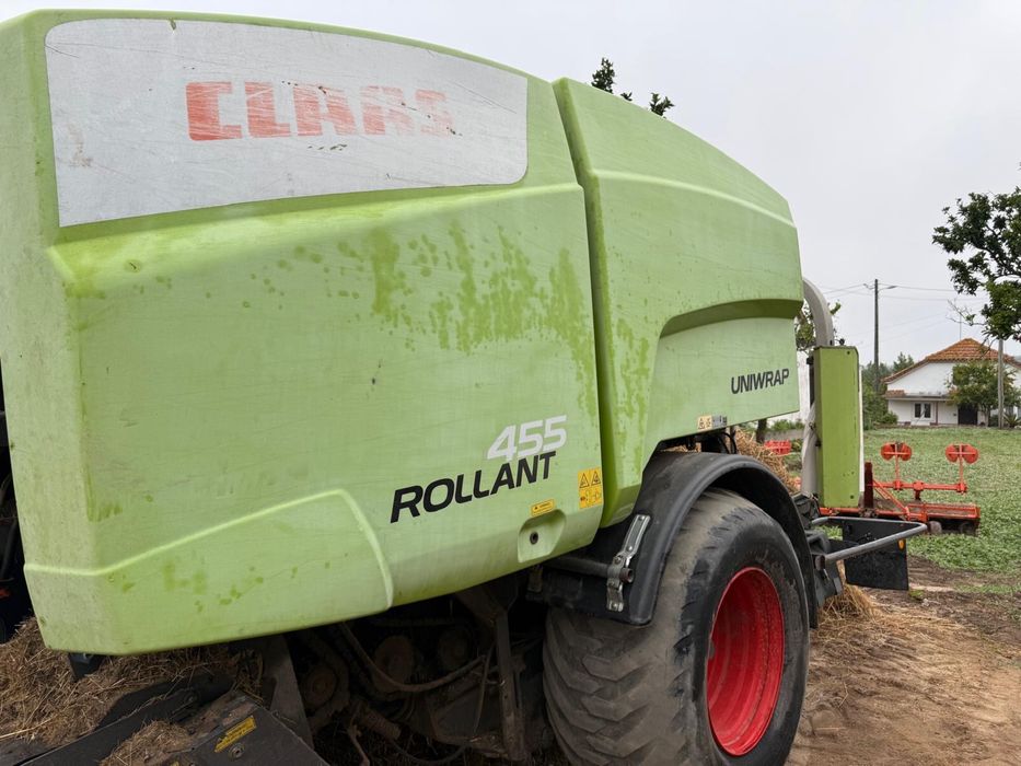 Enfardadeira claas 455 uniwrap
