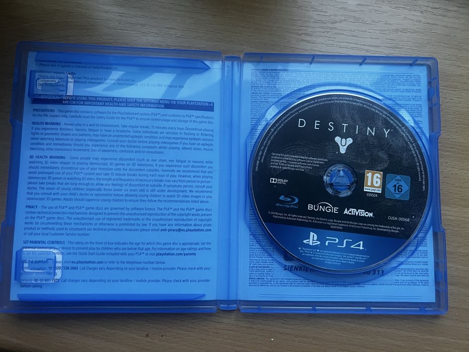 Gra na PS 4,5 Destiny