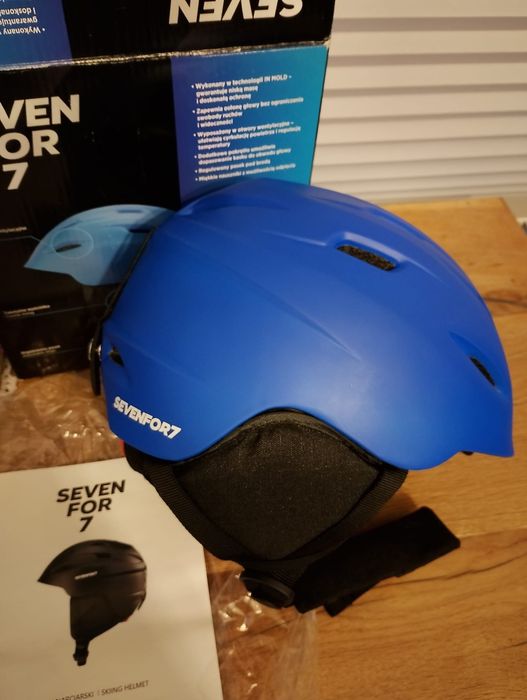 Kask narciarski dziecięcy 4F Seven for 7 r.S 51-53 cm