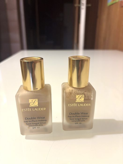 Estee Lauder Double Wear 1W1 bone 1W2 sand