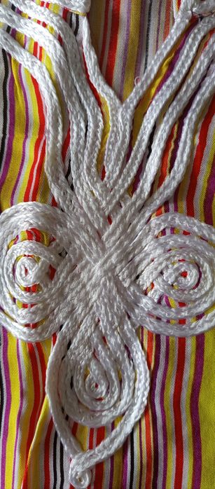 Oryginalna GALABIJA z Marrakeszu | Przewiewna Bawełna | Nowa!