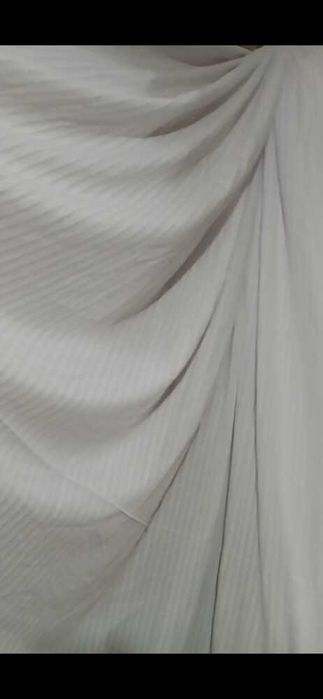 Шикарнейшая тюль облегченный полированный лен 5м