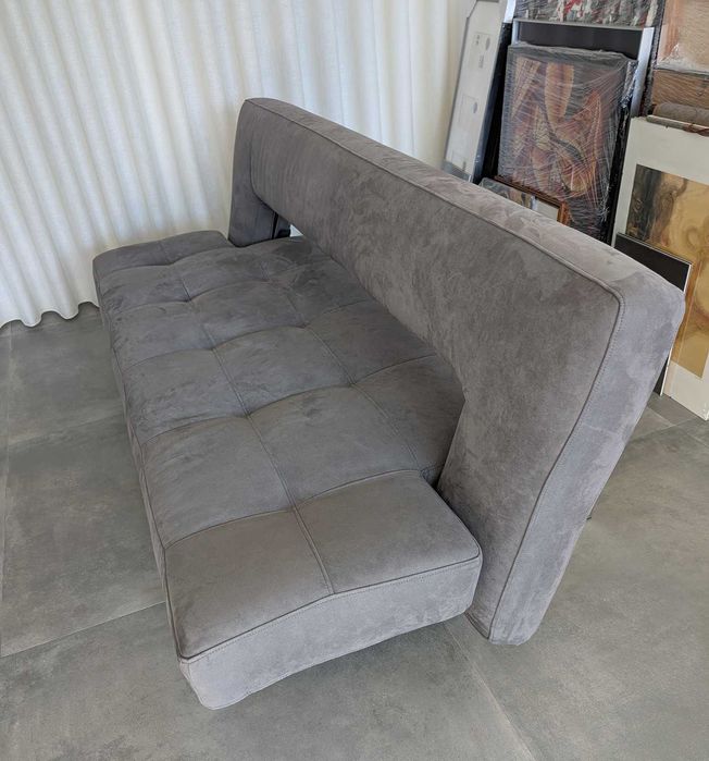 Sofá cama Área em cinzento