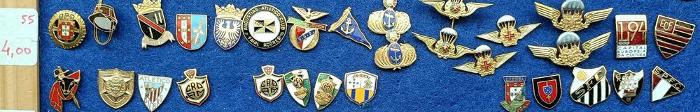Pins e Alfinetes Desportivos e outros esmaltados