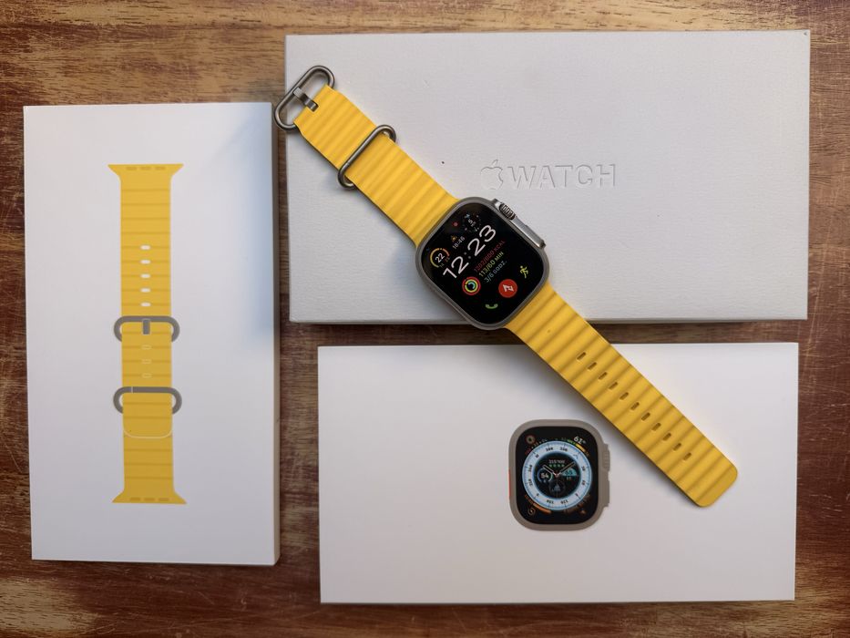 Apple Watch Ultra LTE GPS esim + pasek Ocean, bateria 92%