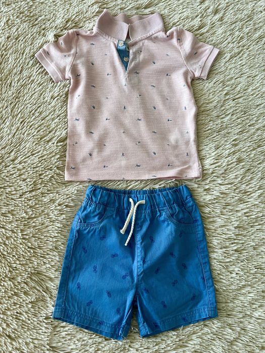 Нарядний літній костюм, 74-80 см.