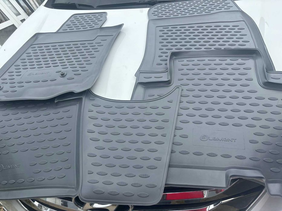 Новые ковры! TOYOTA PRADO-120 Оригинальные резиновые Коврики JAPAN