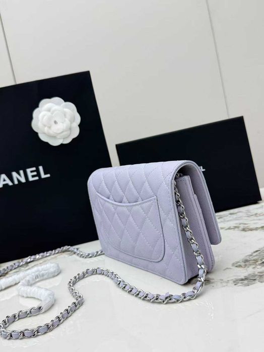 Purple fashion bag