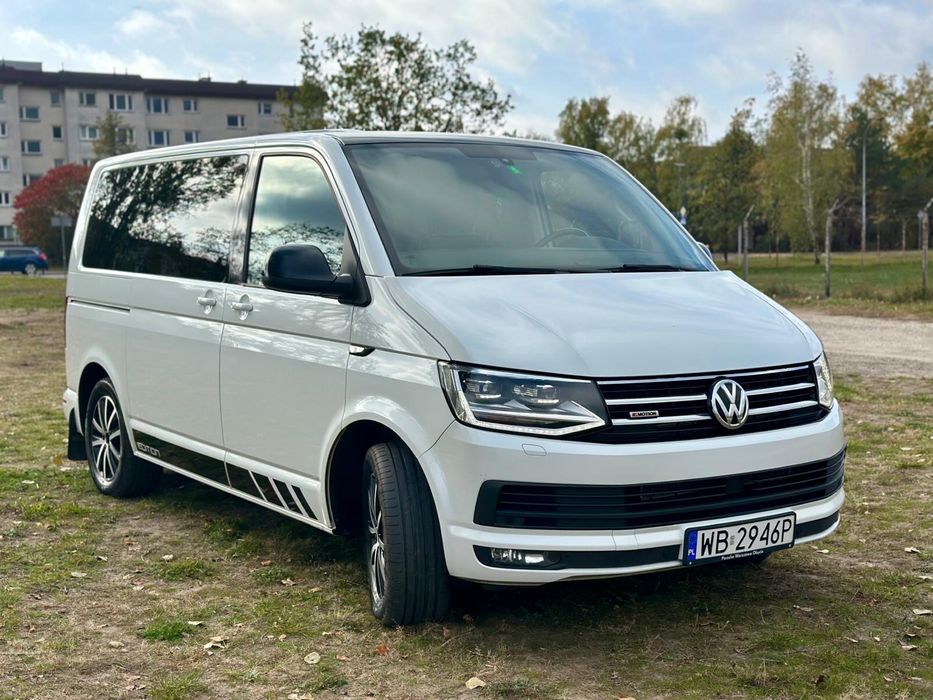 Do wynajęcia Volkswagen Multivan 7 osobowy i Fiat Ducato 9 os