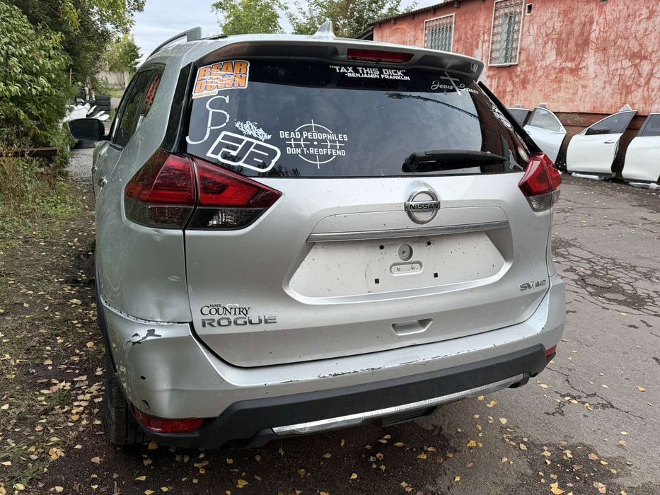 Разборка Nissan Rogue T 32 K23 капот крило фара дверь ляда фара зеркало