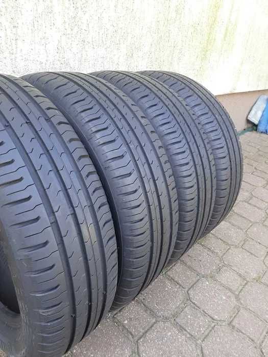 4x Opony letnie 165/60/15 Continental ContiEcoContact5 / 7mm Jak Nowe