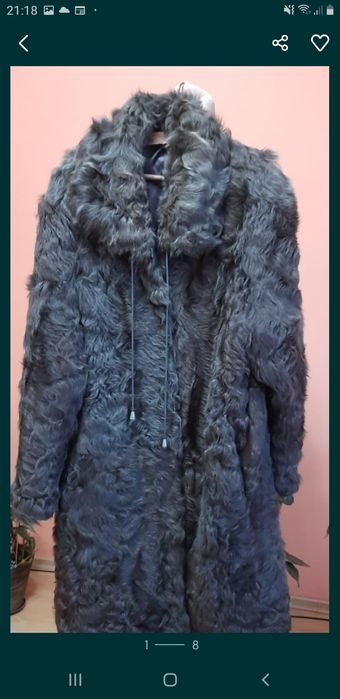 Шуба натуральная-козлик