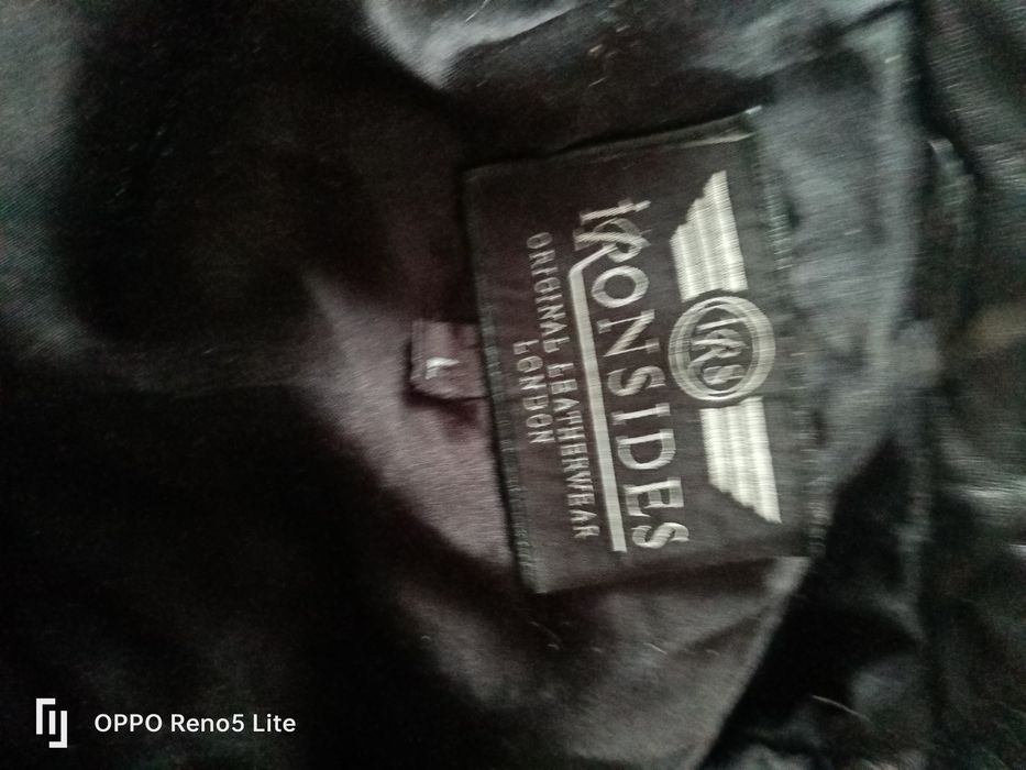 Кожаное пальто-L -Лондон