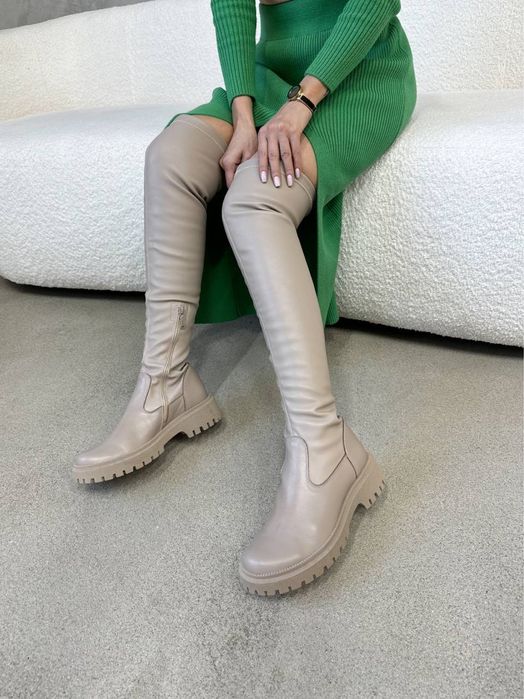 Сапоги трубы женские