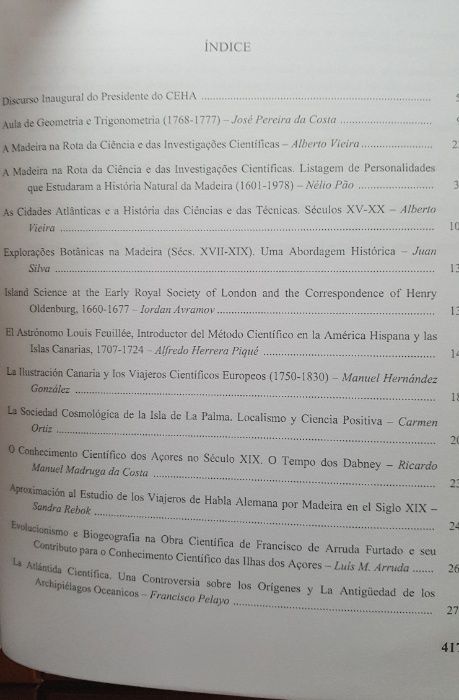 As Ilhas e a Ciência - História da Ciência e das Técnicas