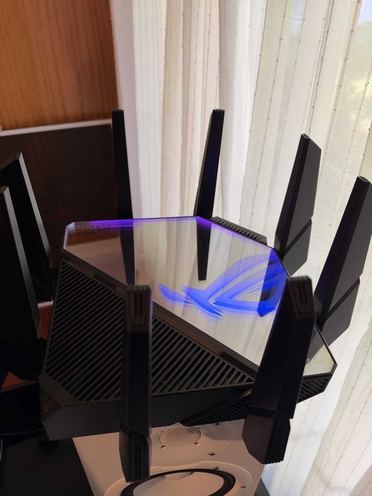 Router ASUS ROG Rapture GT-AXE16000 – Wi-Fi 6E Quad-Band, 2x 10 Gbps ...