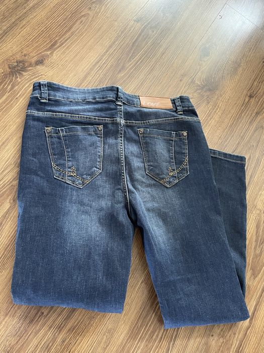 Jeansy rurki rozmiar 42