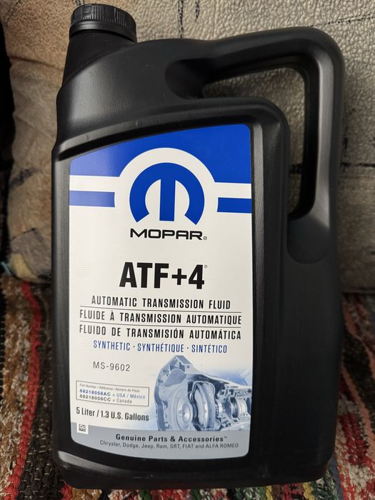 Масло Mopar 5w20, 5w30, 0w20, 75w85, ATF, олива
