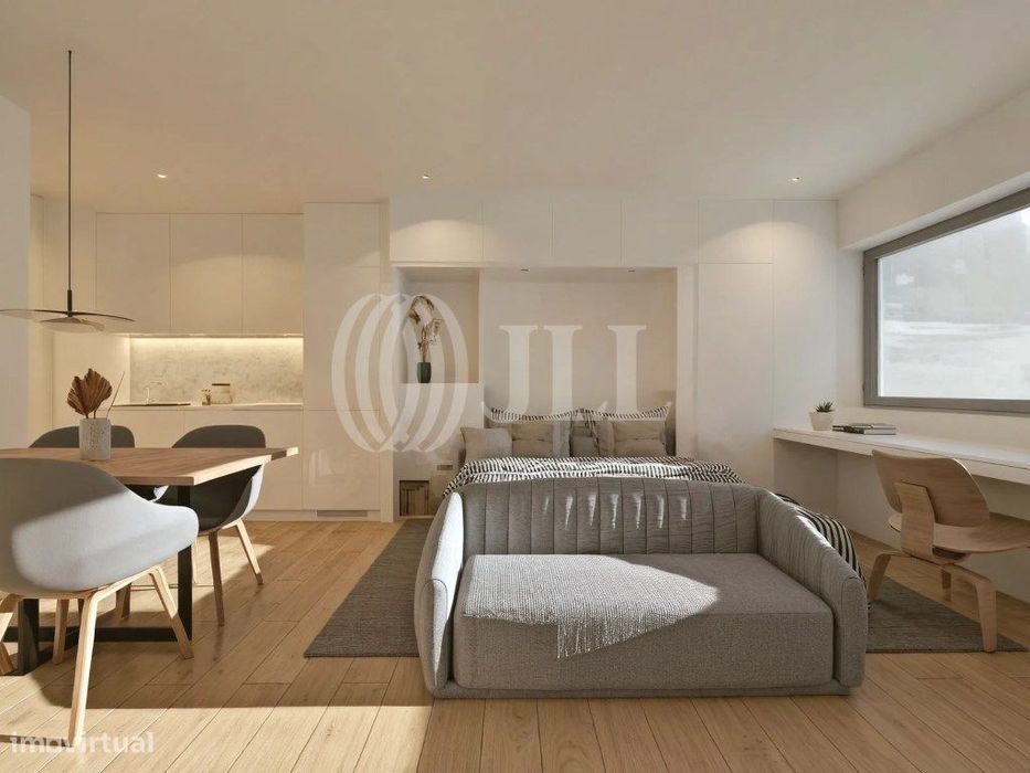 Apartamento T0, novo, no República 427, em Matosinhos, Porto