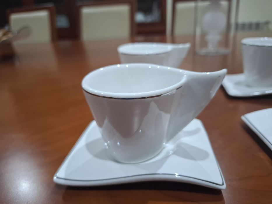 Conjunto de chávenas de cafe
