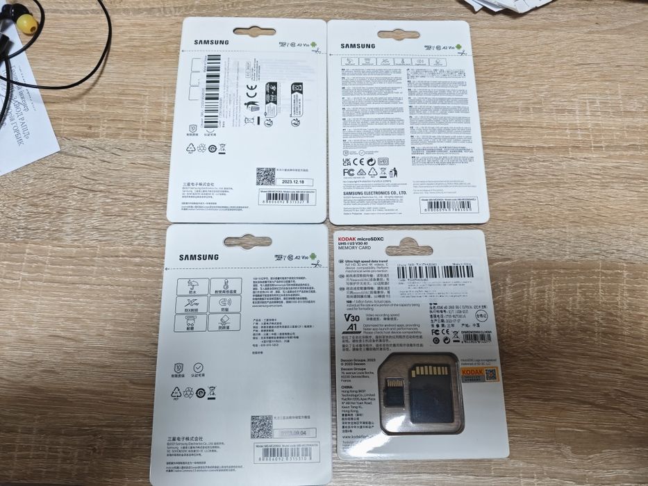 Картка памяті MicroSD Samsung evo 256 gb 512 gb Kodak 256 Суперціни