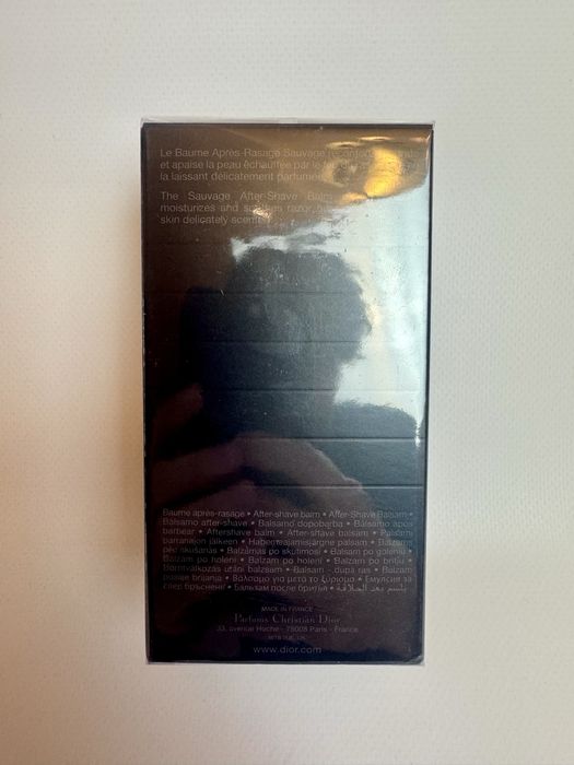 Новий оригінальний бальзам після гоління Dior Sauvage 100ml