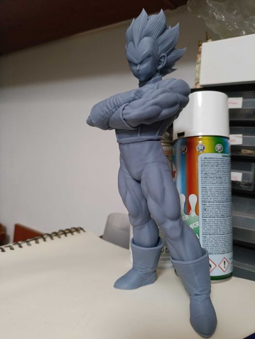 Vegeta, impressão 3D