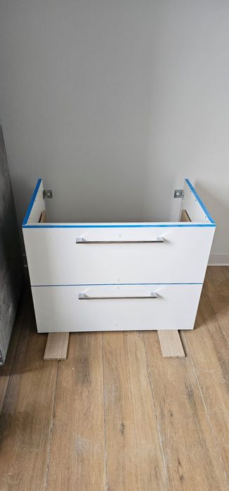 Szafka pod umywalkę Remix Biała 75cm Sensea