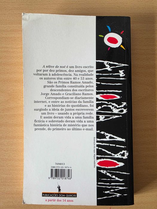 Livro juvenil "A Nave de Noé" de Primos Ramos Amado