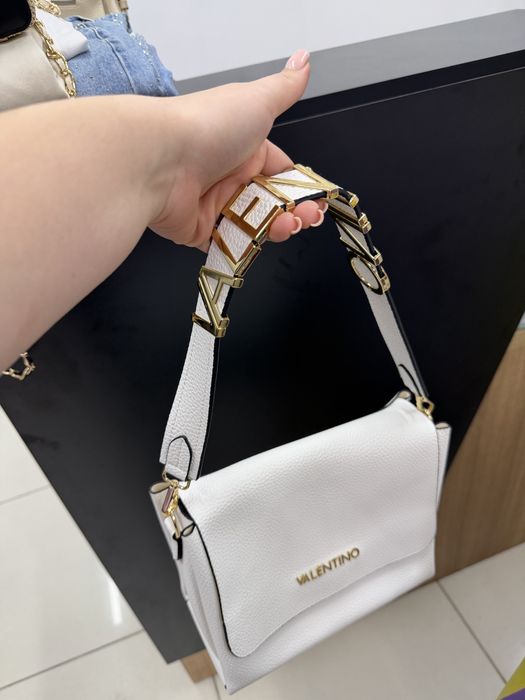 Сумка біла Valentino