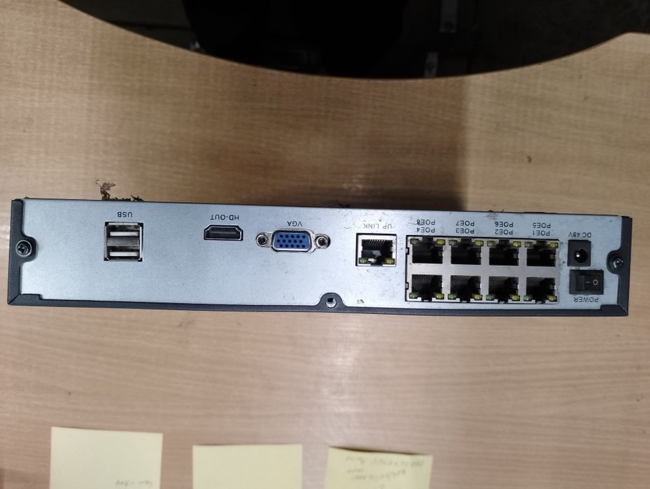 Продам власний Відеореєстратор бу 8 каналів PoE HD 1080p
