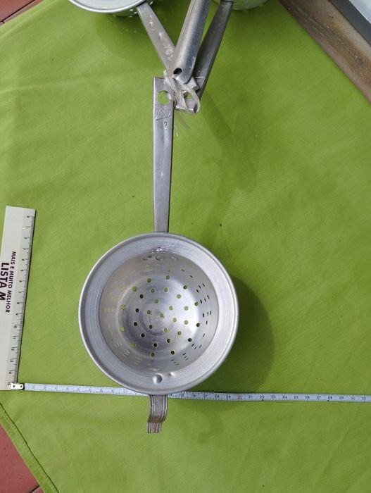 Coadores em alumínio vintage