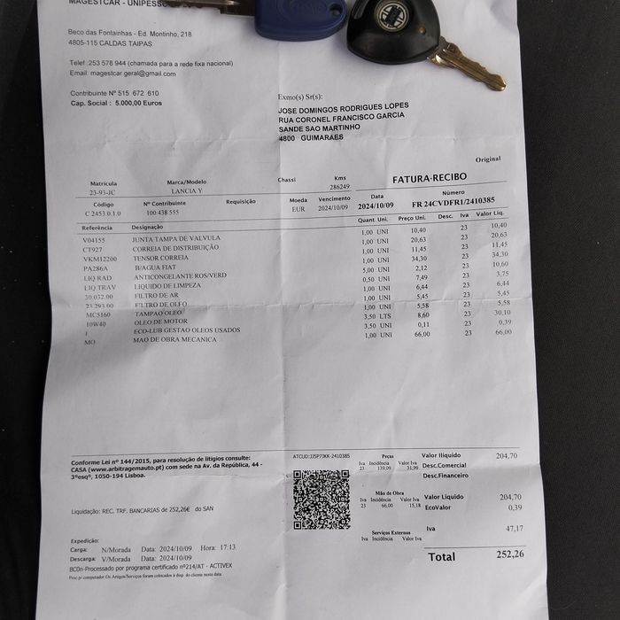 Lancia ypsilon 1.2 gasolina