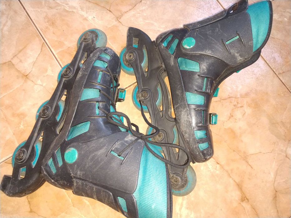 Роликовые коньки, размер 38