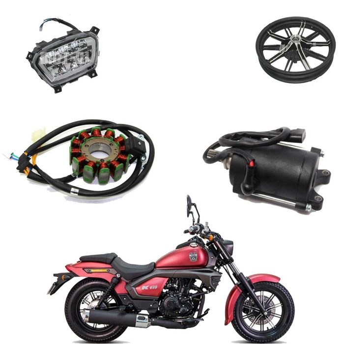 Запчастини для мотоциклів Lifan