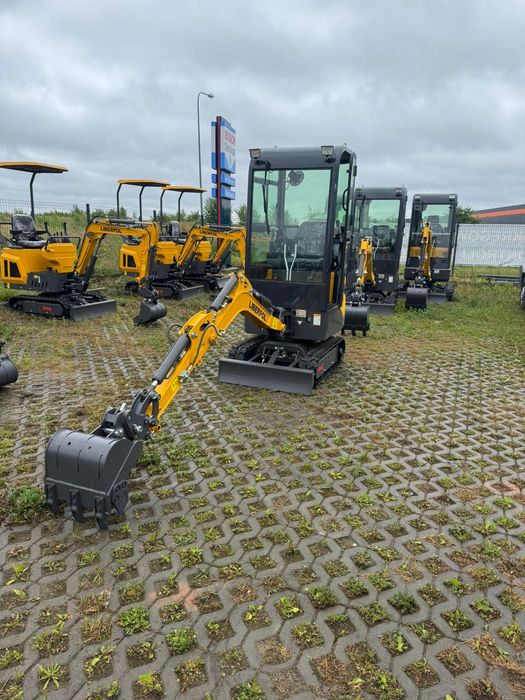 Minikoparka koparka LIBERPOL  1.2 t z kabiną