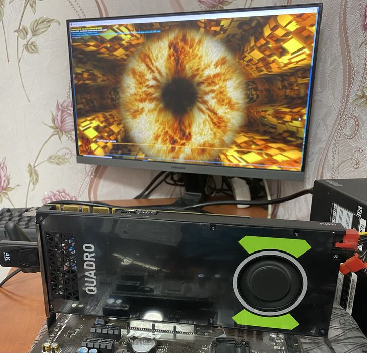 Відеокарта Nvidia Quadro P4000 8gb гарний стан!