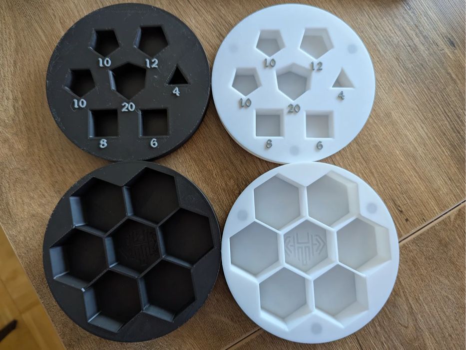 Organizador de Dados (Dice Puck V2) com Ímanes Integrados