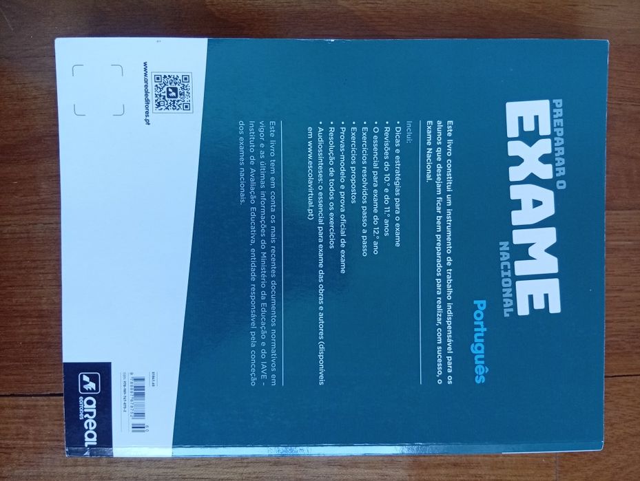 Livro para exame de português - preparar o exame nacional