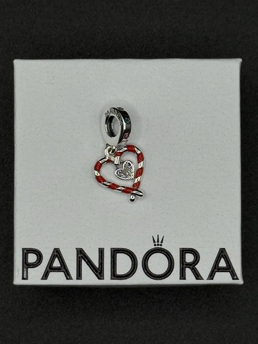 Pandora Charms cukierki świąteczne w kształcie serca