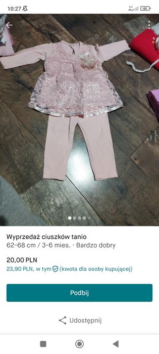 Komplecik niemowlęcy