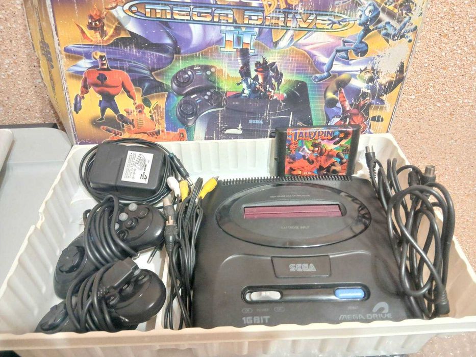 приставка Sega mega drive 2