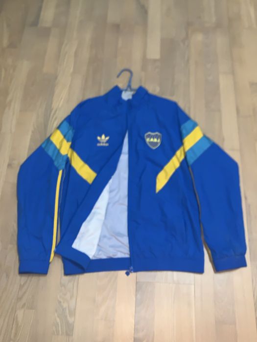 Вінтажна вітровка Adidas boca juniors CABJ