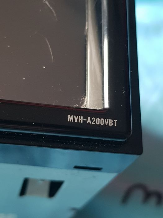 Stan bdb- Radio do samochodu  2din Pioneer mvh-a200bt  komplet + akcesoria